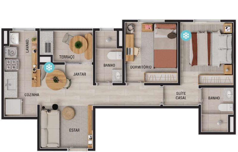 galeria_mansoes_top_life_campinas_santo_antonio_imovel_ (sfs1)- Planta 2 dormitórios